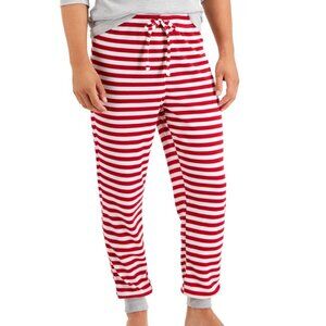 Family Pajamas Mens Striped Pattern Pajama Size:XX-Large Color:Red Stripe